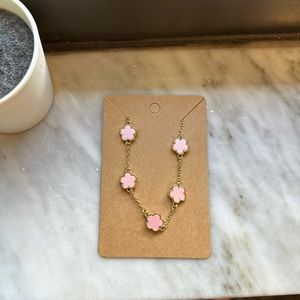 Luxury Pentagram Flower Pattern Copper Bracelet